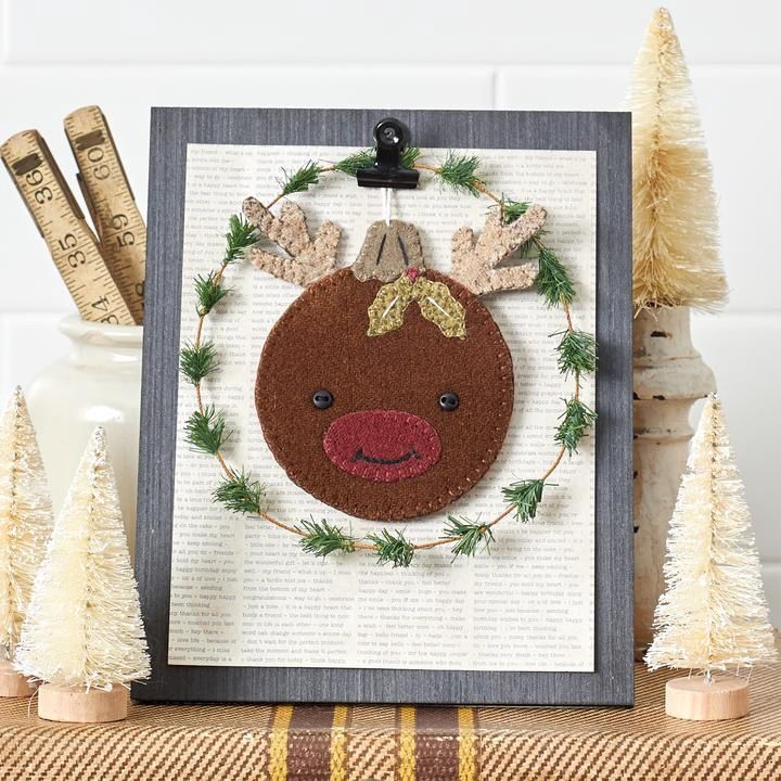 Jolly Reindeer Ornament