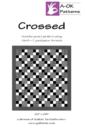 Crossed 5 Yard Quilt Pattern