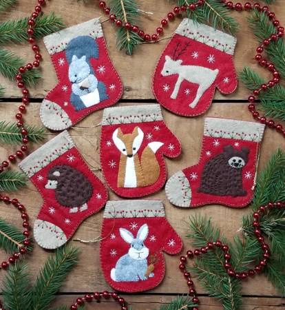 Ornament Kit Christmas Critters K0919