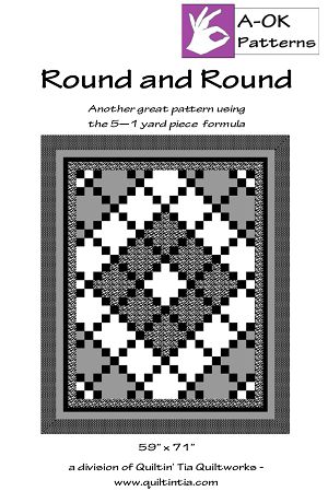 Round and Round 5 Yard Quilt Pattern