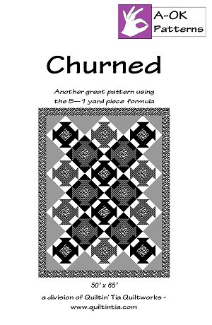Churned 5 Yard Quilt Pattern