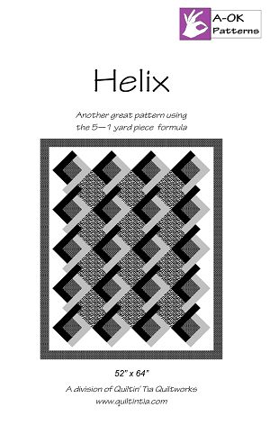 Helix 5 Yard Quilt Pattern