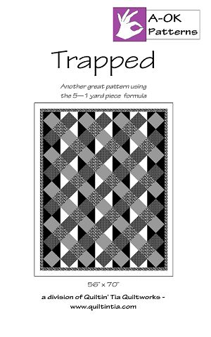 Trapped 5 Yard Quilt Pattern