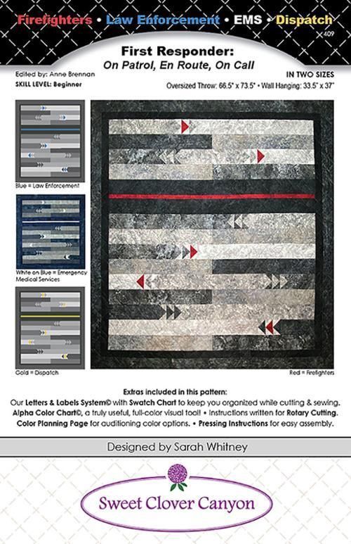 First Responder Quilt Pattern SCC 409