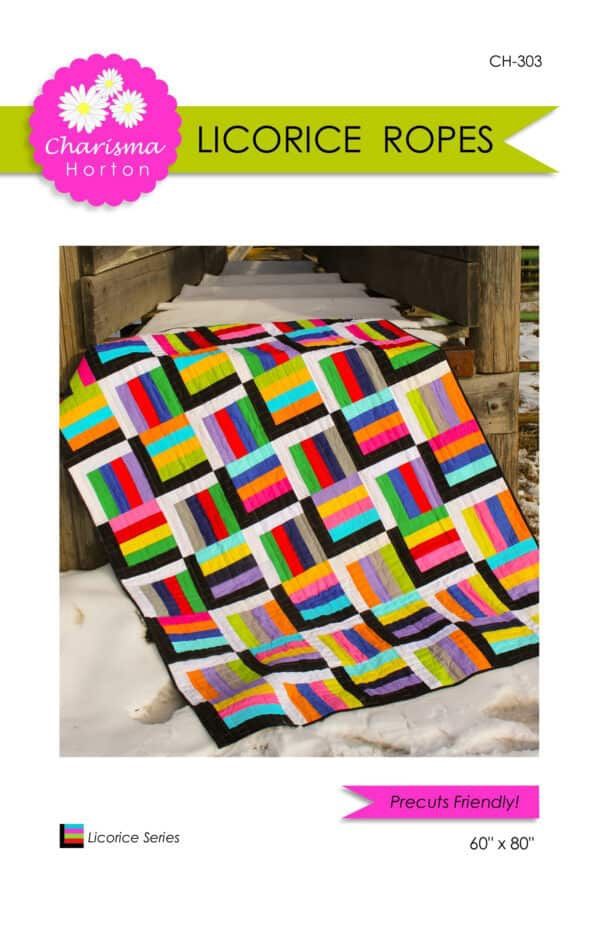 Licorice Ropes Quilt Pattern CH-303