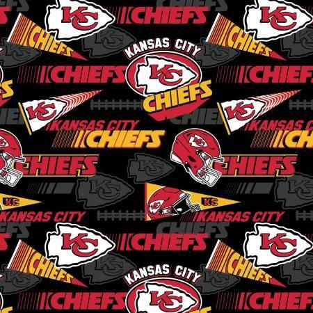 KC Chiefs Black with logo 70112-D