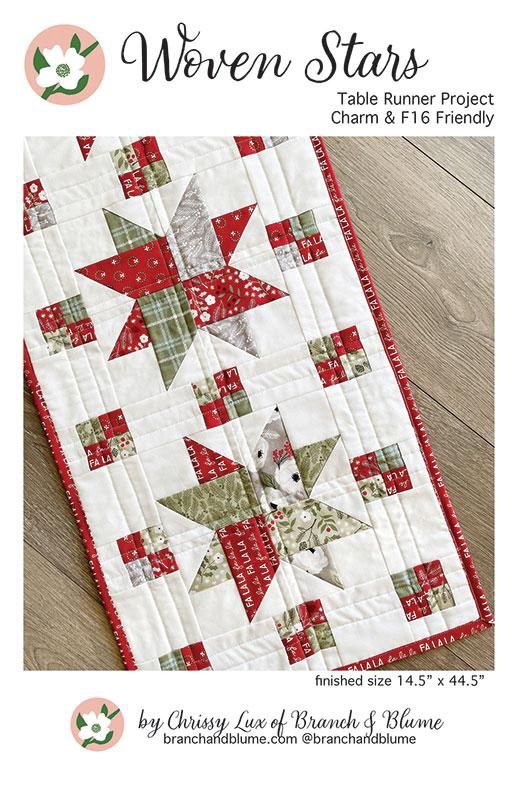 Woven Stars Table Runner BNB 2330