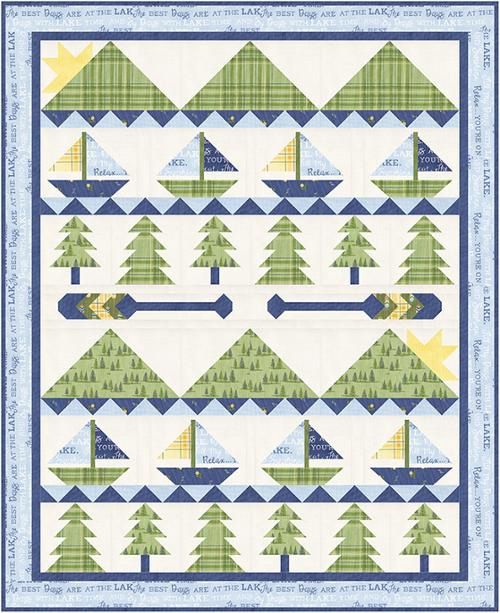 Sun Up to Sun Down Quilt Pattern CHD 2427