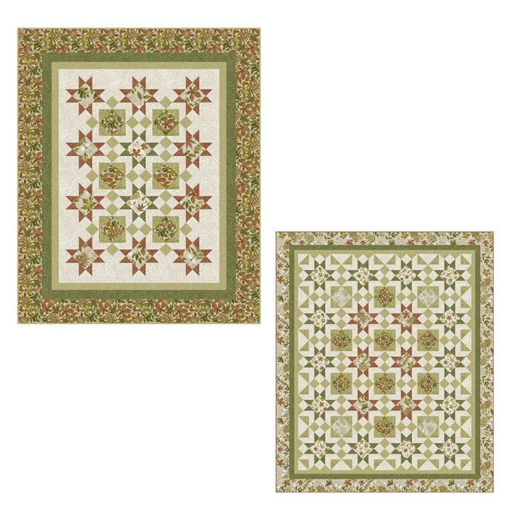 Ferns and Foliage Quilt Pattern PTN3444