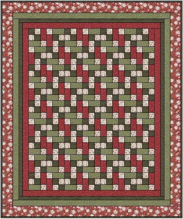 Berry and Pine 5 Yard Quilt Kit #1