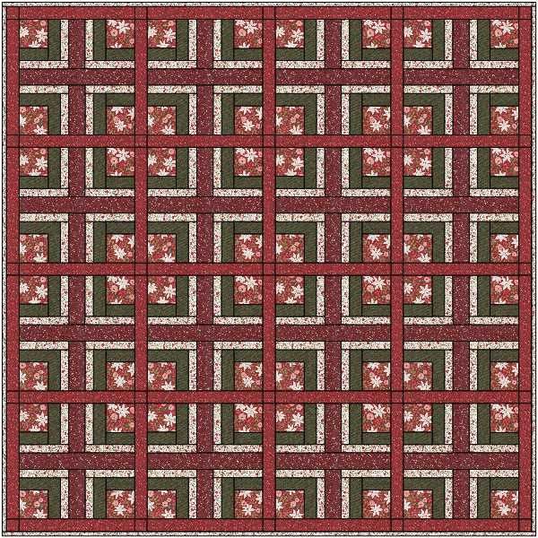 Berry and Pine 5 Yard Quilt Kit #1