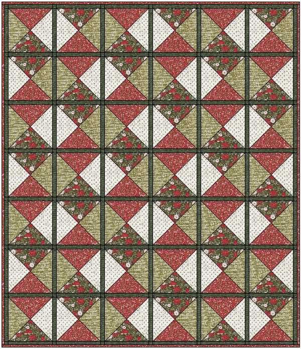 Berry and Pine 5 Yard Quilt Kit #2