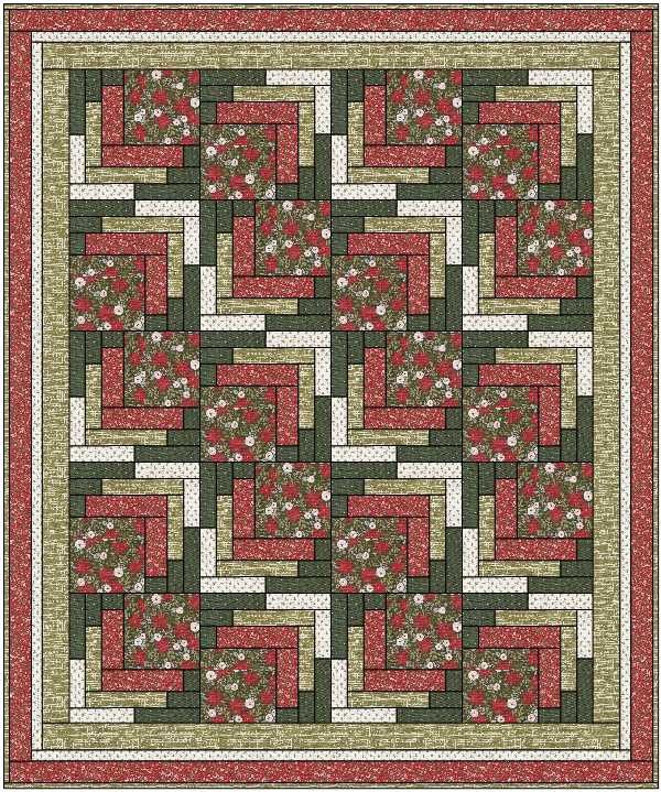 Berry and Pine 5 Yard Quilt Kit #2