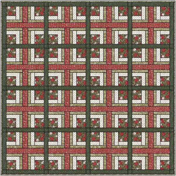 Berry and Pine 5 Yard Quilt Kit #2