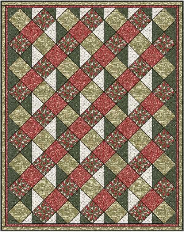 Berry and Pine 5 Yard Quilt Kit #2