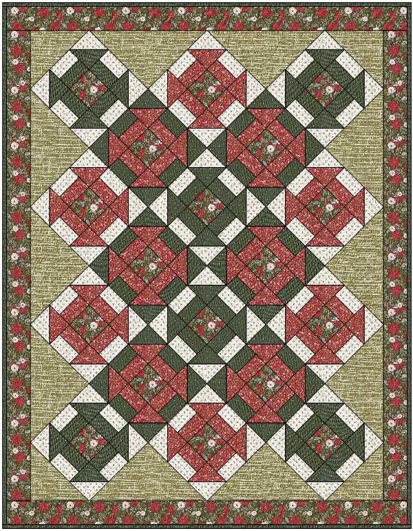 Berry and Pine 5 Yard Quilt Kit #2