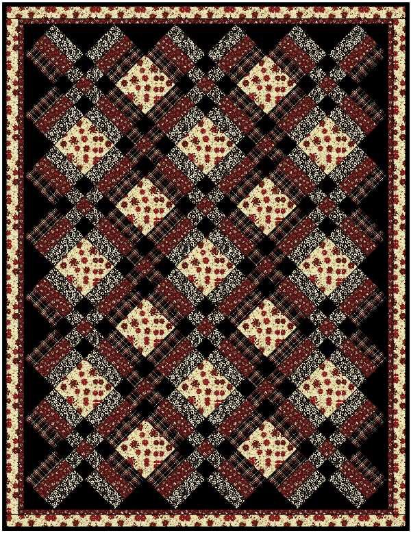 Holiday Tidings 5 yard Quilt Kit #2