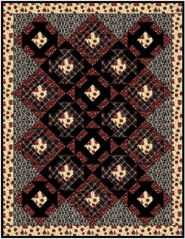 Holiday Tidings 5 yard Quilt Kit #2