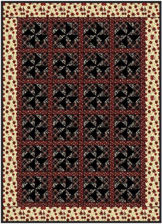 Holiday Tidings 5 yard Quilt Kit #2