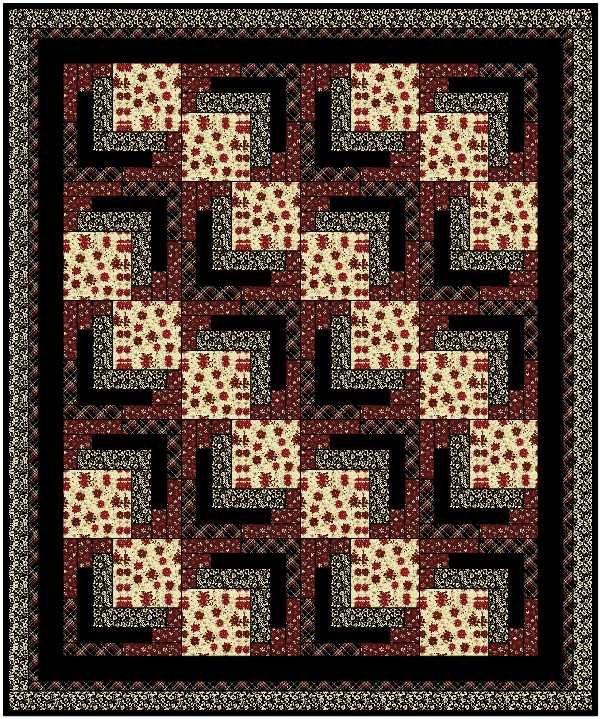 Holiday Tidings 5 yard Quilt Kit #2