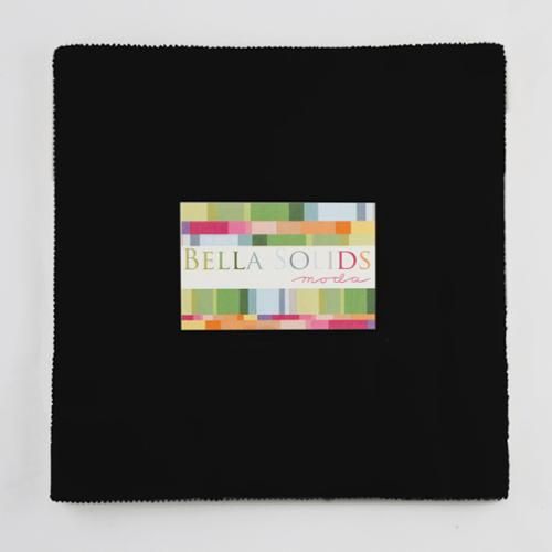 Bella Solids Junior Layer Cake Black 9900JLC 99