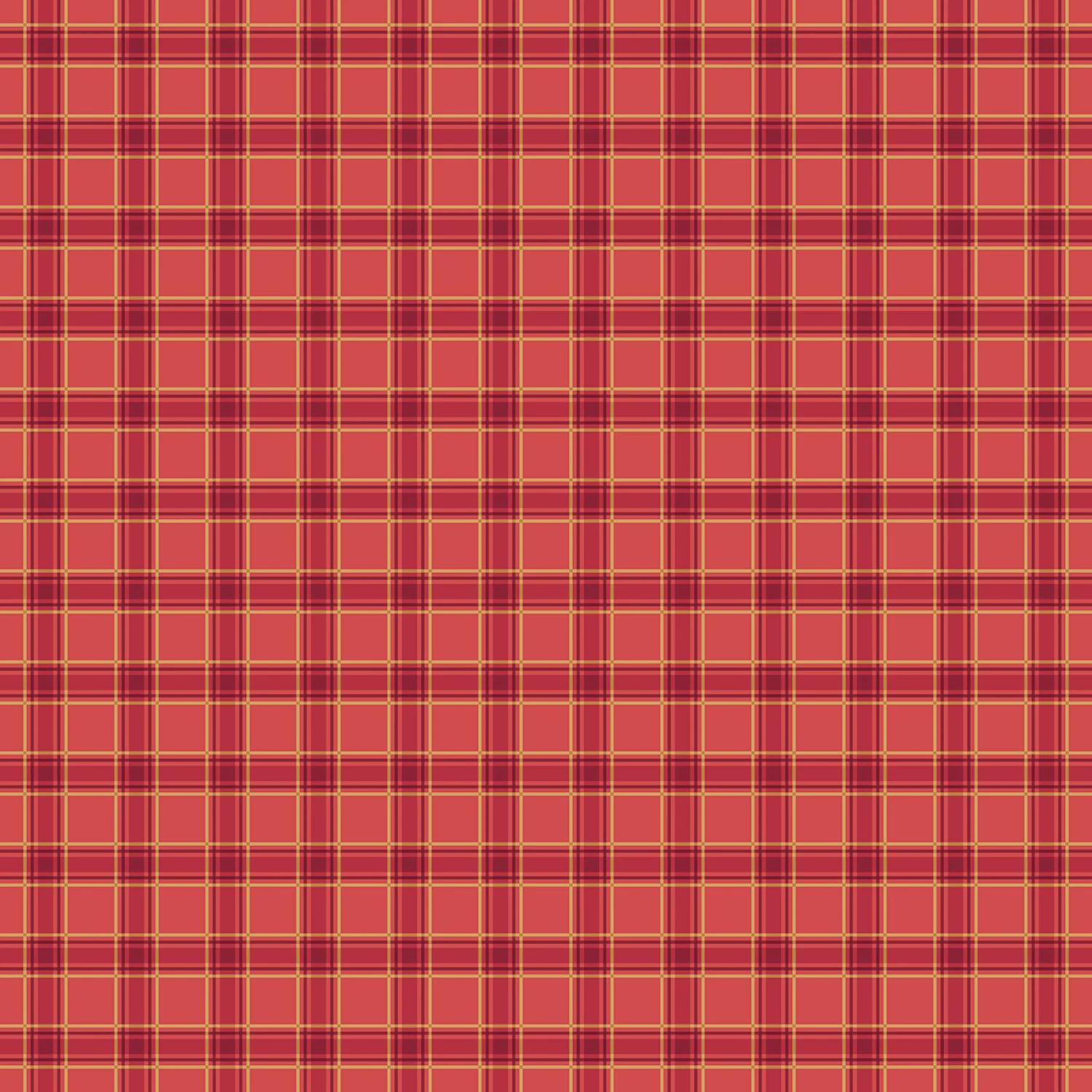 Christmas Wishes Plaid Red C16557-Red