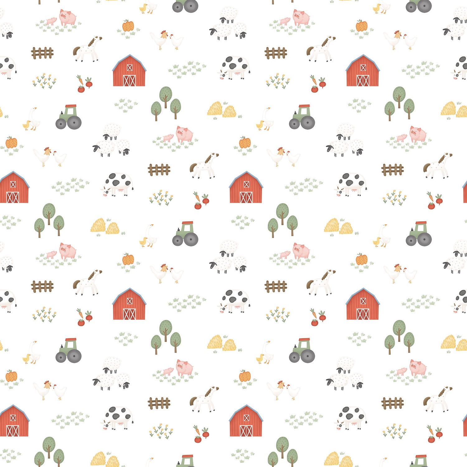 Quack Quack Moo White Multi 27815-10