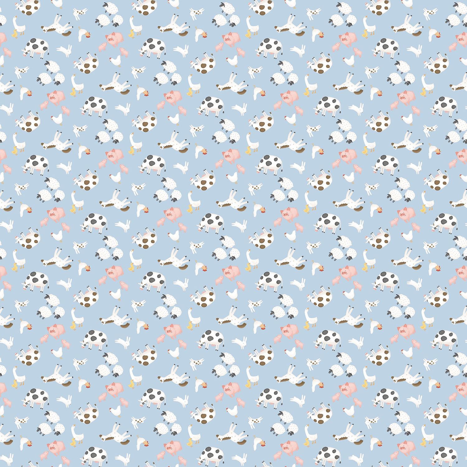 Quack Quack Moo Blue Multi 27819-42