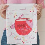 Flour Sack Towel Cherry on Top DFST00157