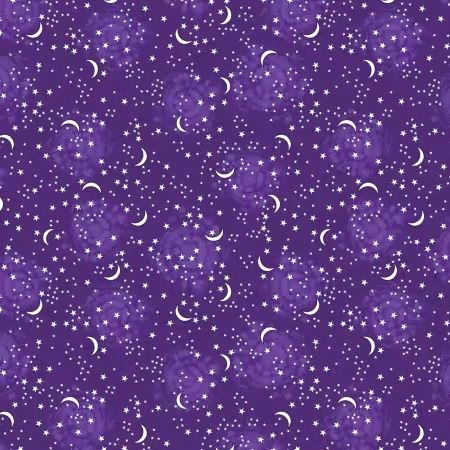 Happy Haunting Glow-in-the-Dark Starry Sky Purple 14947GB-66