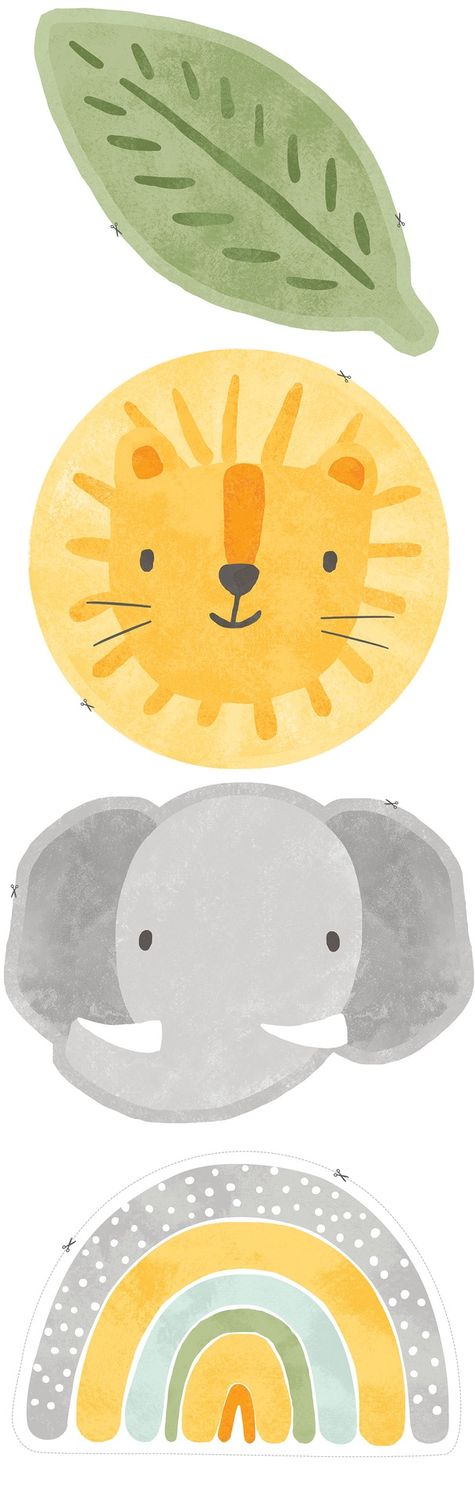 Sunny Safari Minky Pillow Panel MK27770-10