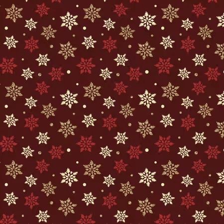 Holiday Tidings Metallic Burgandy 14913MB-87