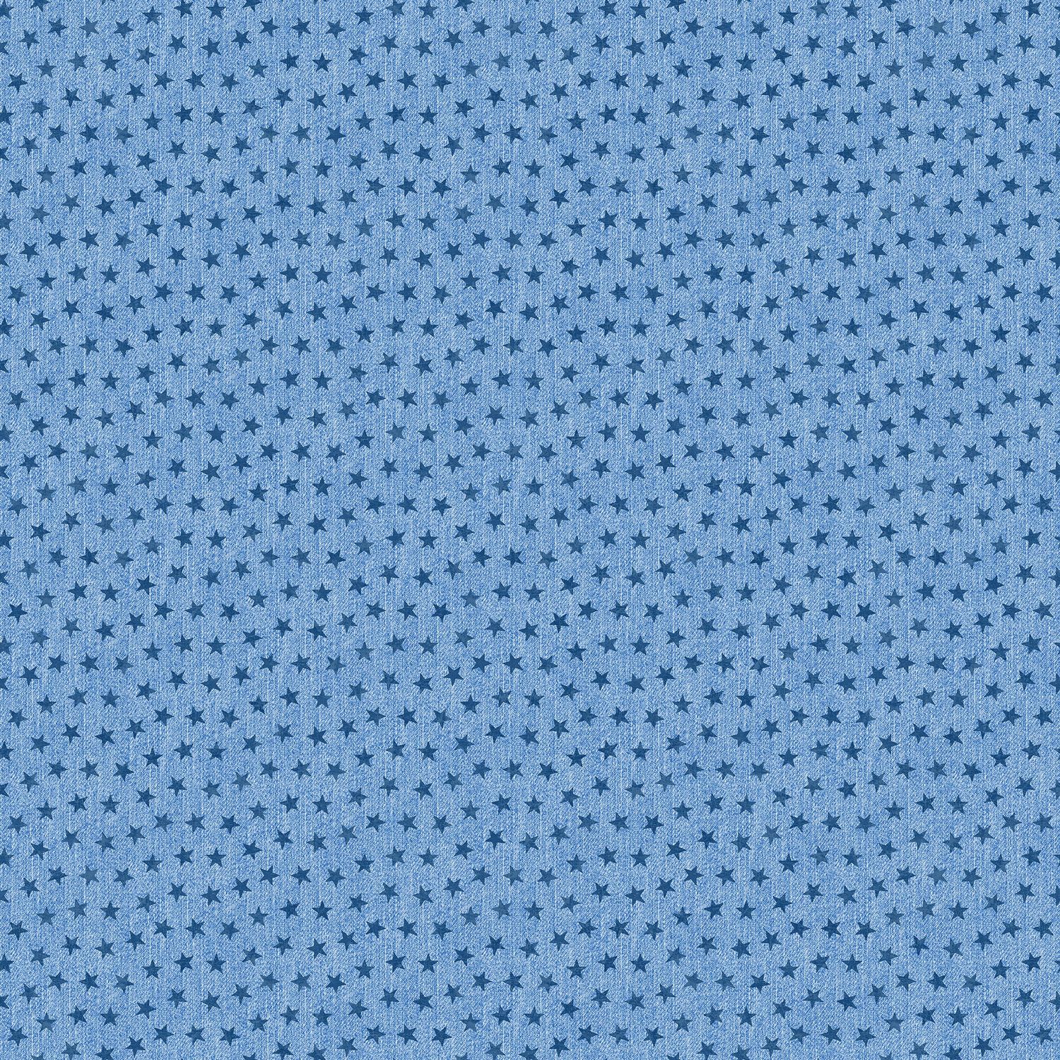 Cowboy Blues Stars Blue 28154-42