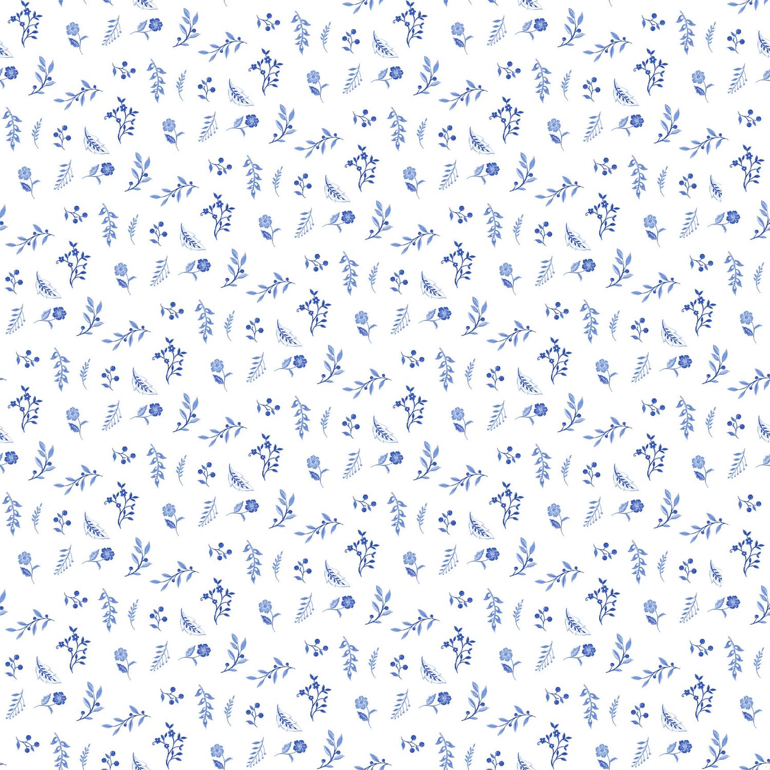 Delft Dynasty White/Blue 28360-10
