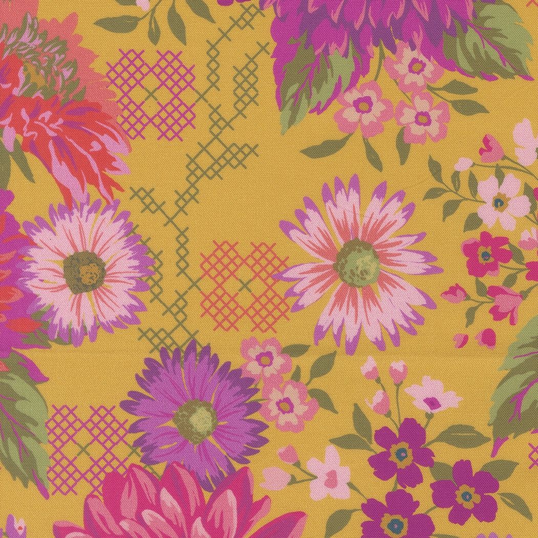 Parlor Happy Blooms Dijon 11960 19
