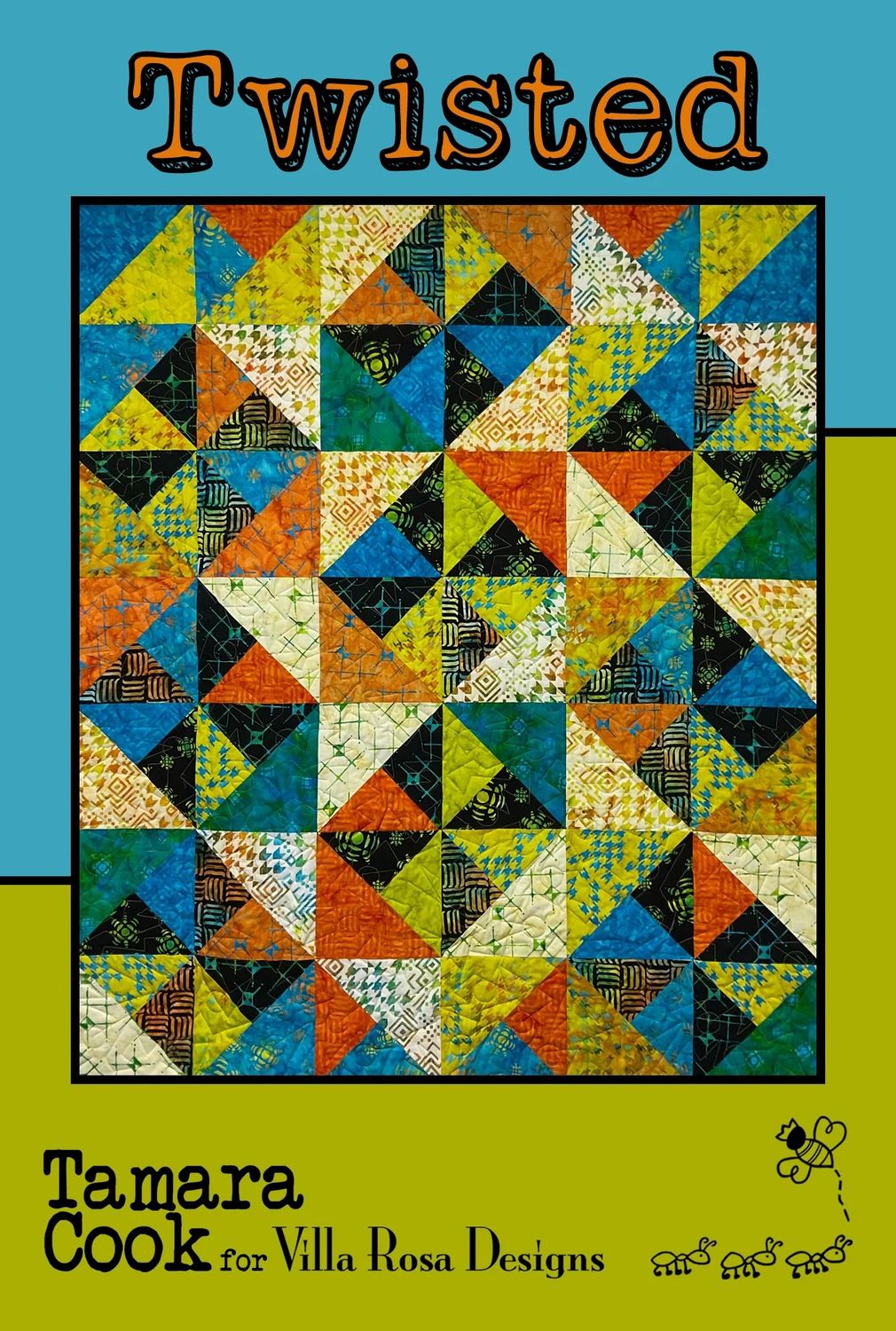 Twisted Quilt Pattern VRDMC076