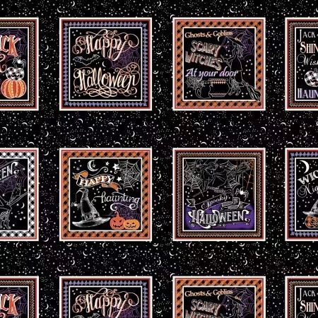 Happy Haunting Glow-in-the-Dark Panel 14945GB-12