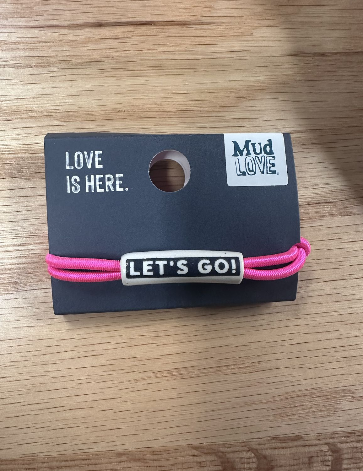 Active Lifestyle Bracelet - LETS GO!