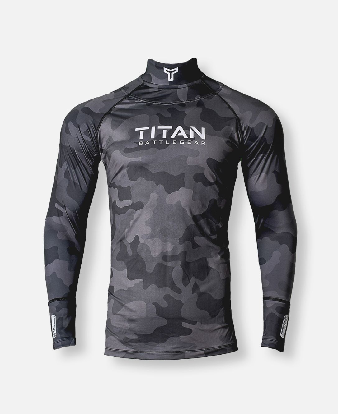 Blackout Camo - Titan BattleGear 2.0 Neck Guard Long Sleeve