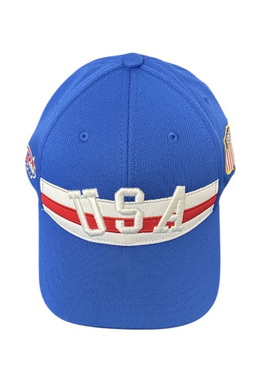 USA Hockey 3 stripe hat