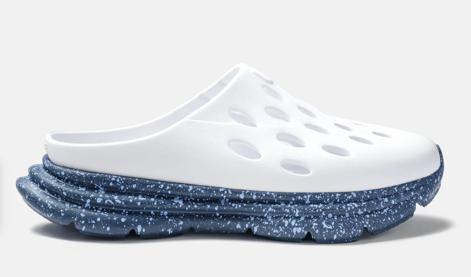 Kane Footwear OB - White/Indigo Speckle