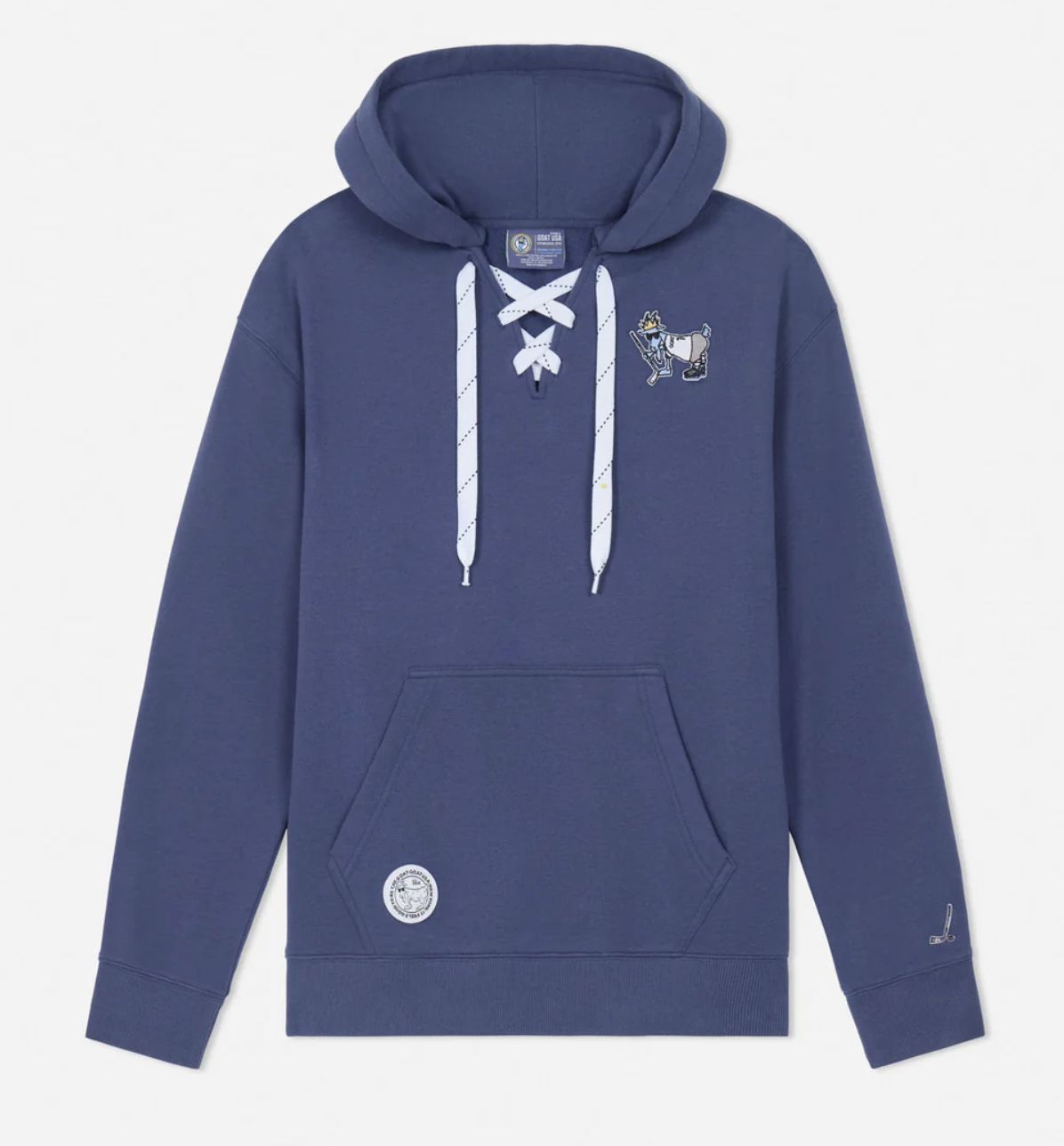 Goat USA Hockey Lace-up Hoodie