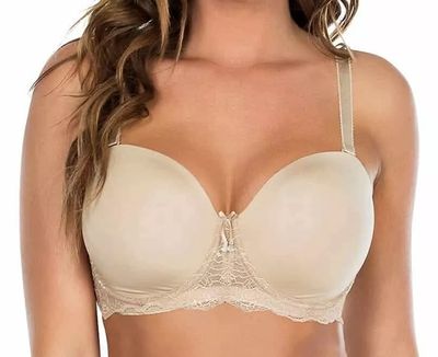 STRP PARF P5011 ELISSA UW MOLD BRA E NUDE