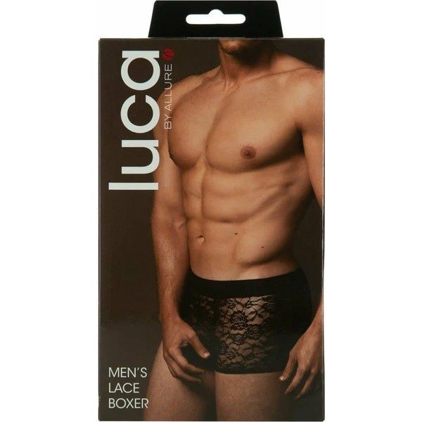 LUCA MEN&#39;S LACE BOXER S/M