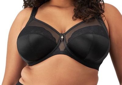 ELOM EL302405 CATE ALLURE UW SEAM BRA BLK