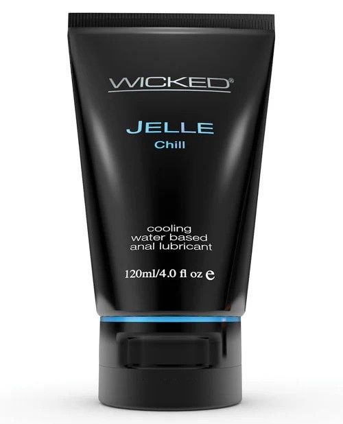 LUBE WB WICKED JELLE COOL ANAL 4OZ