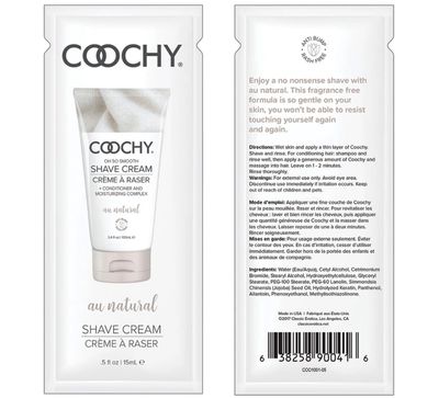 SHAVE CREAM COOCHY .5oz