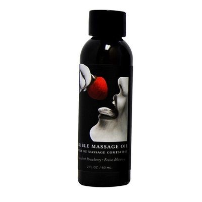 MASSAGE OIL EB KISSABLE 8oz
