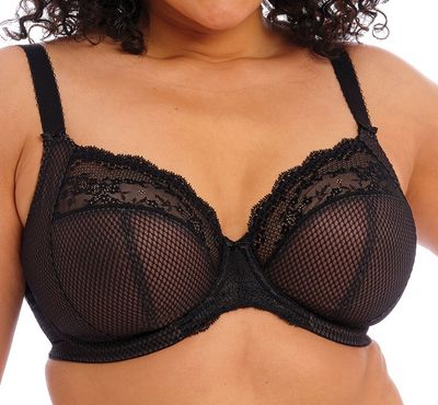 ELOM EL4382 CHARLEY UW SEAM PLNG BRA BLK