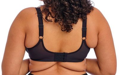 ELOM EL8900 MATILDA UW SEAM PLNG BRA BLK